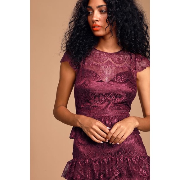 Lulu’s “Lovely Daydreamer” Lace Tiered Maxi Dress - Picture 2 of 12